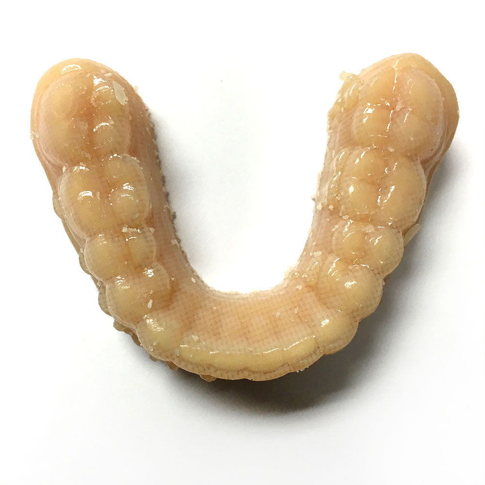 Before post processing, polyjet 3d print for dental