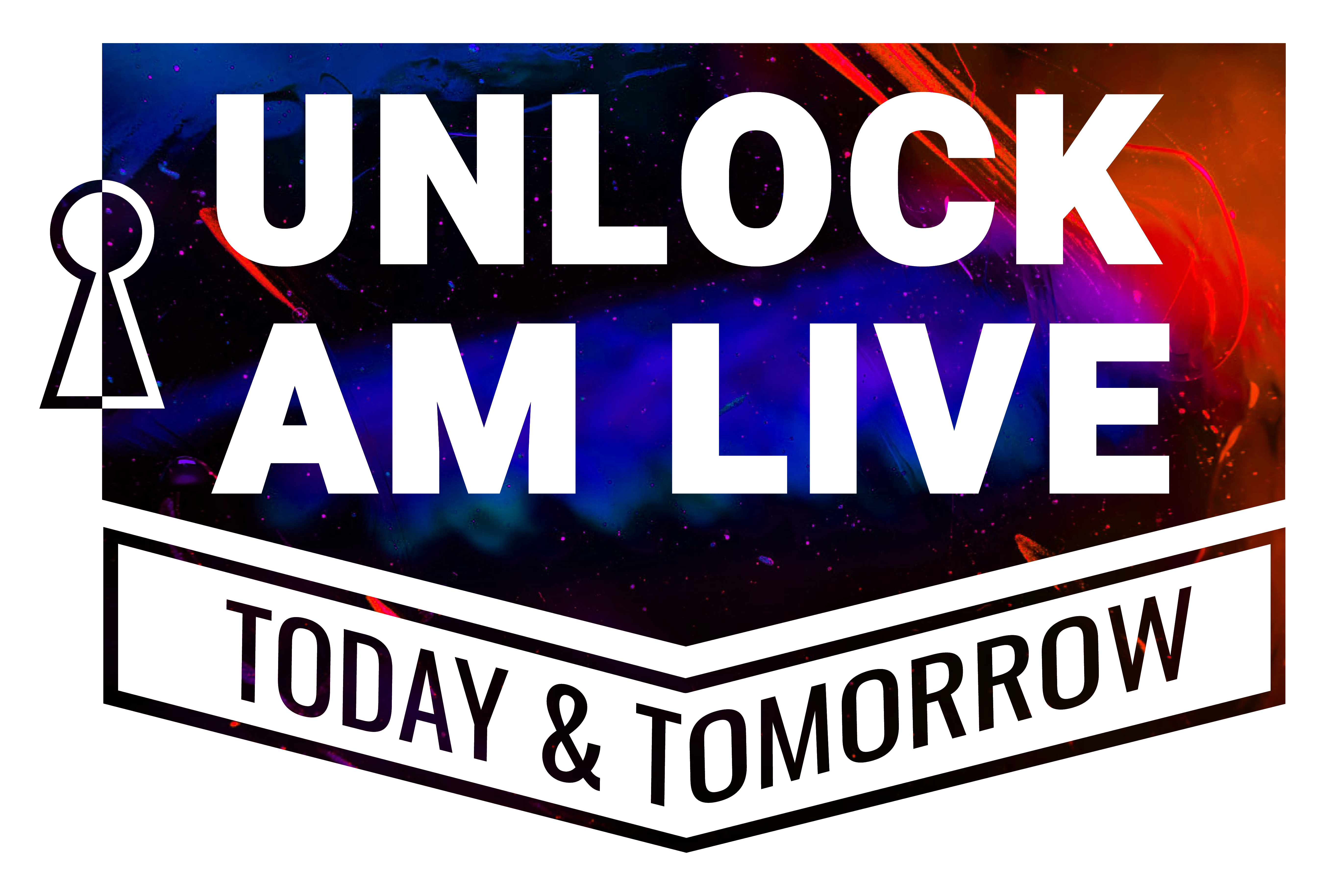 Unlock AM LIVE logo
