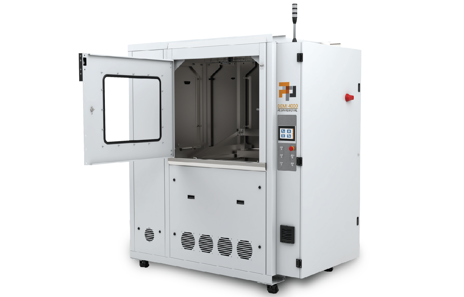 DEMI 4000 Machine Rendering with Door open.